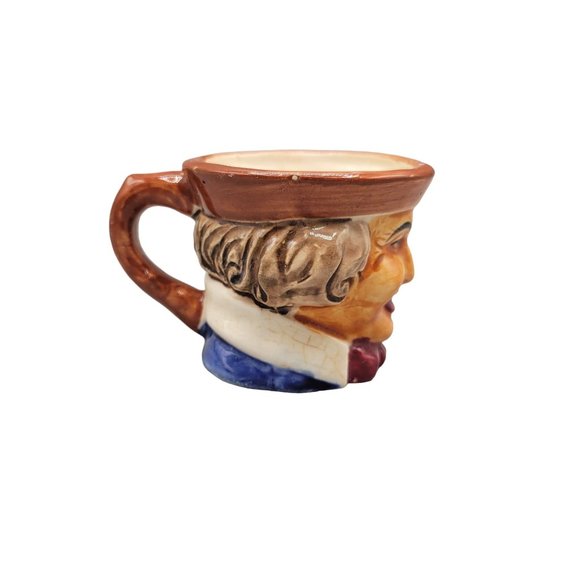 Ucagco Co Toby Jug Handpainted Ceramic Occupied Japan Small Drinking Vessel - Picture 5 of 7